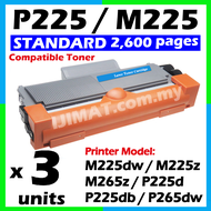 3 Units Fuji Xerox P225 / P225d / P225db / P265dw / M225 / M225dw / M225z / M265z / CT202330 / P225X