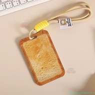 🌻Taiwan Shipping Toast Student Meal Card Bus Work Document Lanyard Protective Case Calf Electric Veh
