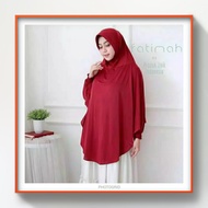 Jilbab Bergo Tangan Fatimah / Kerudung Bergo Lengan Jumbo Jilbab Syari Instan Tangan Panjang Hijab