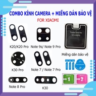 Xiaomi Redmi Note 8 Pro / Note9S/ K20/ K20 Pro / K30 camera glass with protective sticker