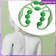[SimpleloveMY] Massage Roller 9 Wheels Muscle Roller Handheld 360 Degree Muscle Relaxation Ring