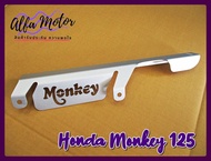 CHAIN CASE "ALUMINIUM​" "SILVER" Fit For HONDA MONKEY125 #บังโซ่แต่ง