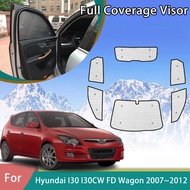 Car Full Coverage Sunshade For Hyundai I30 I30CW FD Wagon 2007~2012 UV Protection Windshields Access