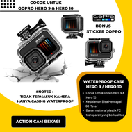 Underwater Waterproof Case Gopro Hero 9 Dan Hero 10 Casing Anti Air Housing Go Pro Hero9 Hero10