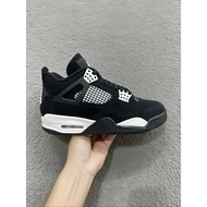 Nike/Nike Stable Supply T1 Pure Original Version 4 Retro 4 white Black Thunder "white Thunder" Anti-