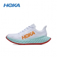 Hoka One One Men Carbon X 2 รองเท้าผ้าใบระบายอากาศได้สบายรองเท้าวิ่งรุ่นคู่