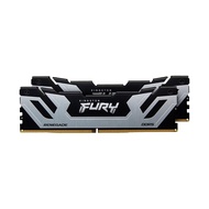 Kingston Fury Renegade DDR5 シルバー/ブラック XMP 48GB 8400MT/s CL40 CUDIMM デスクトップゲームメモリ (2個セット) - KF584CU40
