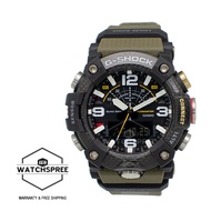 [Watchspree] Casio G-Shock Master Of G Series Mudmaster Green Resin Band Watch GGB100-1A3 GG-B100-1A3