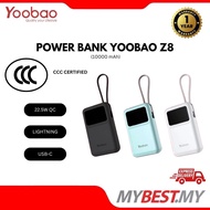 YOOBAO POWER BANK Z8 (10000 mAh) - BLACK 3C