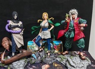 不是全部原模 現貨  火影忍者  1/6 木葉三忍 黃賭毒 黑洞 大蛇丸（翻）  WW 綱手（翻） 黑洞 自來也 （原）不散賣GK 手辦 雕像 完成品 景品 一番賞 全新未開封  不包運損