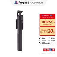 Amgras Tripod S02 Portable Tripod for Mobile Phones with 360° Rotation and Adjustment 1750mm Bluetoo