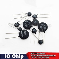 10pcs NTC Thermistor Resistors 5D-7 5D-9 5D-11 5D-13 5D-15 5D-20 5D-25 8D-9 8D-15 8D-20 10D-5 10D-7 