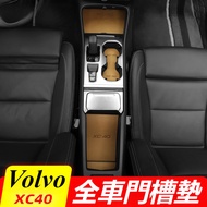 Volvo Volvo xc40 Modified Accessories Door Slot Mat Water Cup Storage Slot Anti-Slip Mat Central Con