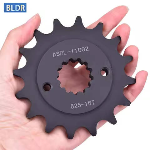 525 16T 16 Tooth 525-16T Front Sprocket Gear Wheel Cam For Honda NV600 NV600C Steed 600 PC21 NV 600