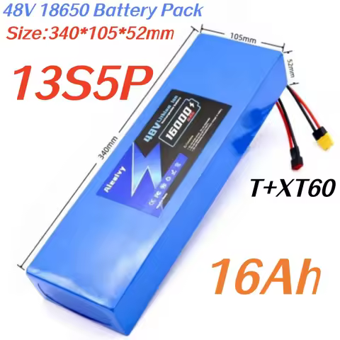 13S5P 48V 16000mAh rechargeable Lithium Battery High capacity With BMS For Kugoo M4/M4Pro/Max Electr