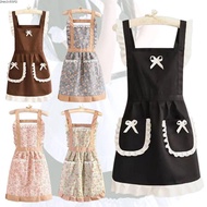 ZHAOX55OI 1Pcs Japanese Apron, With Waistband Cross Back Kitchen Cooking Aprons,  Housework Baking F