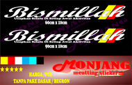 (COD) Stiker Mobil Variasi Kaca depan kata-kata untuk mobil pick up truck carter keren tulisan dll B
