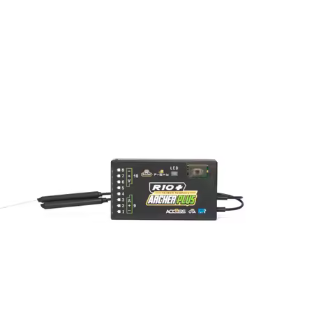 FrSky ARCHER plus R10+ Receiver Access Accst D16 Modes Receiver for Taranis X9D/X9S plus D16 Black N