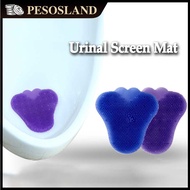 Urinal Screen Gel / Urinal Screen Mat Anti Splash and Bacterial With Scents Toilet Deodorizer
