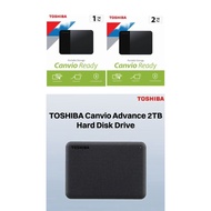 Canvio Ready External HDD 1TB | 2TB, Canvio Advance External HDD 2TB