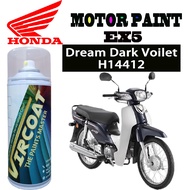 [Honda EX5 Dream Dark Violet H14412 ] VIRCOAT Aerosol Spray 2K Paint/ Motor Paint Touch Up Paint| Cat Tin Spray