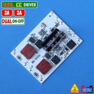 Driver Led Dual ON 3A LED Driver 2X MCP 3570 XHP50 SST XML Biled Laser 12V 24V