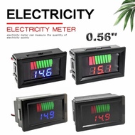 Car Battery Charge Level Indicator 12V 24V 36V 48V 60V 72V Lithium Battery Capacity Meter Test Displ