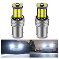 1PCS BA15S P21W 1156 Car LED Reverse Light Bulb 4014 chips For VW Passat B5 B6 Golf Canbus Auto Lamp
