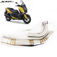 คอท่อสแตนเลส Yamaha X-Max300 คอท่อแต่ง ทรงตรง ไม่เป็นสนืม เกรดA รับประกัน 1 ปี ใส่กับปลายเดิมได้ x-