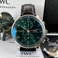 Iwc/portuguese Series Green Plate IW371615 Sports Casual Men's Watch