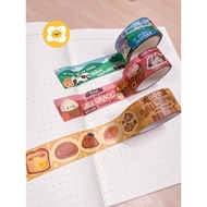 Cute Christian Washi Tapes by Sundayside Shop ft Psalm 23, 5 Loaves + 2 Fish, Baountiful Grace
