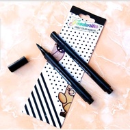 Edible Pen Black 2 sides (Food Writer)