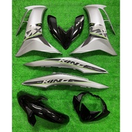 Cover Set Lc135 V8 Fi Silver Pink Mx king /Rc Pink V8 Pink Siap Tampal