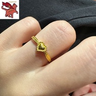 916 gold ring for women Love ring women's light luxury niche design adjustable simple temperament jewelry