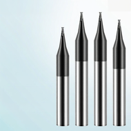 Nano Coating Tungsten Steel Small Radius Milling Cutter 66 Degrees 2 Blades