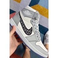 [Original] Nike Air Jordan 1 high * Dior joint Unisex sneakers CN8607-002 casual shoes P22A YBCZ