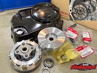 ชุดครัชโซนิคพร้อมฝาครัชมือใส่W125 โรงกลึงเล็กเมืองนนท์LMN