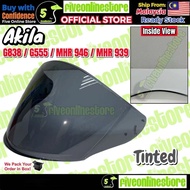 AKILA Visor G838 / G555 / MHR 946 / MHR 939 For Day & Night Use REVO Helmet Visor V838 MHR Cermin To