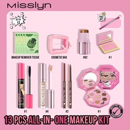 MSSILYN-13PCS All-In- One Makeup Kit, Twinkle Moka Shadow Palette, Shadow Palette, FAKE IT TILL YOU 