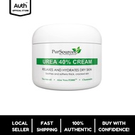 PurOrganica Urea 40 Percent Foot Cream - Callus Remover - Moisturizes & Rehydrates Thick, Cracked, R