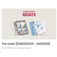 Enhypen DIMENSION ANSWER ALBUM