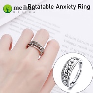 MEIHUAA Anxiety Ring Rotatable Anxiety Relief Accessories Open Ring