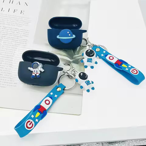 cartoon Earphone Cover For Haylou GT6 GT5 T15 GT3 T33 HQ3 T018 Silicone Case For Haylou Moripods ANC