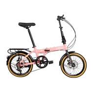 Folding Bike 16 inch element alton kronos Adults And Teenagers 7-speed Disc Brake high quality sni new