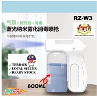 800ML Mist HIGH QUALITY/ NEW GENERATION Nano Spray Gun New Model K5 / RZ-W3 Wireless Nano Spray Disinfection Sanitizer