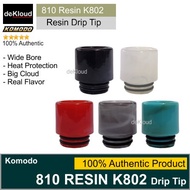 Ready JT Authentic 810 Resin Drip Tip K802 Komodo | driptip anti panas