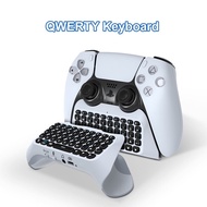 ใหม่คีย์บอร์ดไร้สาย3.0 Controller Chat Pad สำหรับ Playstation 5 PS5 Controller ลำโพงในตัว Gamepad Keyboard