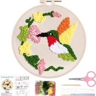 Anyaman Kasih Cici-Ornaments Stamp Stamp Embroidery diy Material Kit Handmade Wool Stamp Stamp Mater