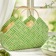 Ready Stoc Wooden Rattan Gift Bag HARI RAYA Rotan Kayu Beg Hadiah Ketupat bag / ketupat basket woven