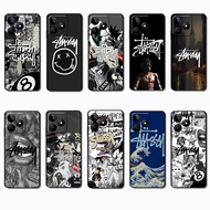 Soft black phone case for OPPO A5i A5X A5 Pro A5m A3NFC Stussy Cover